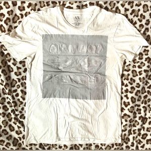 Armani exchange graphic T-shirt